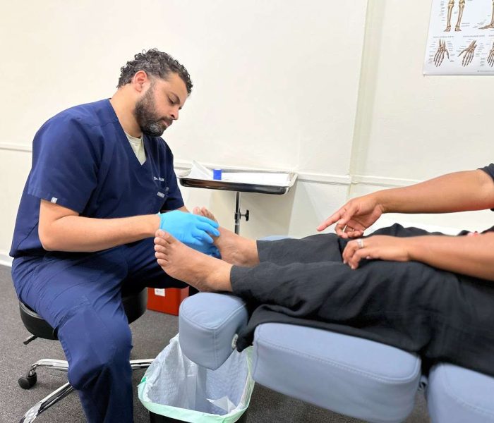 Dr. Sadi Alam, DPM Treating Ingrown Toenails